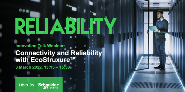 Connectivity and Reliability with EcoStruxure Webinar